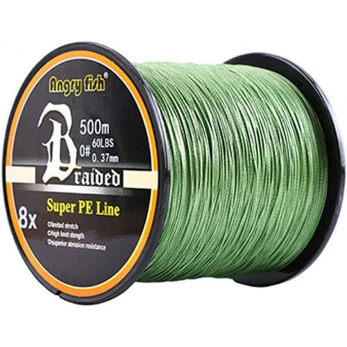  [아마존베스트]LSHEL Braided Fishing Line 8x 500 m PE Super Strong Braided Lines