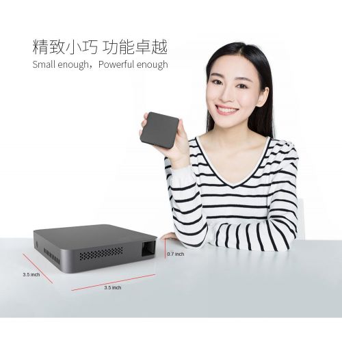  LSP Portable Pico DLP Mini LED smart projector support 1920X1080P FHD resolution S6