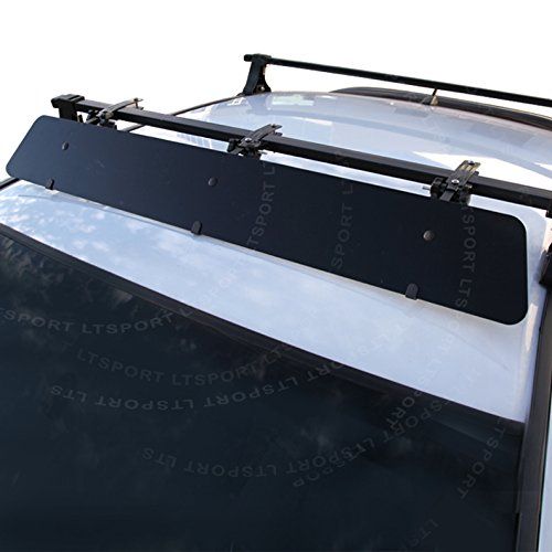  LT Sport 733469646686 for BMW Steel Roof Rack 48 Top Cross Bars Adjustable Carrier + Wind Fairing