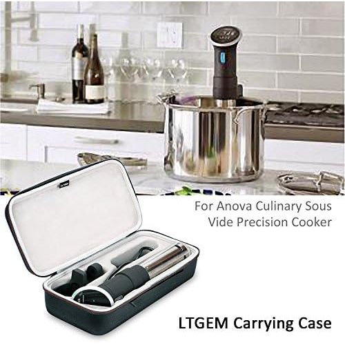  LTGEM Case for Anova Culinary Bluetooth Sous Vide Precision Cooker, 800 Watts or Anova Sous Vide Precision Cooker, WIFI 2nd Gen, 900 Watts