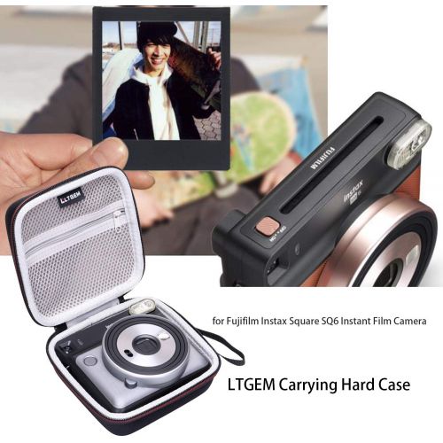  LTGEM EVA Hard Travel Case for Fujifilm Instax Square SQ6 - Instant Film Camera