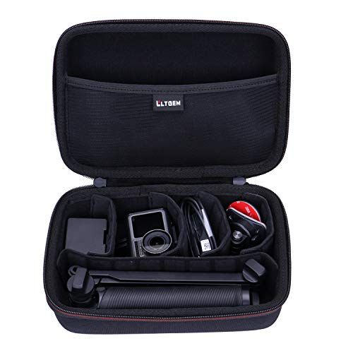  LTGEM EVA Hard Case for GoPro Hero Series or DJI Osmo Action / Action 2 Dual-Screen Camera（Removable Inner）