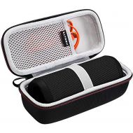 LTGEM Hard Carrying Case for JBL Flip 4/ 3 Portable Bluetooth Speaker, with Mesh Pocket Fits USB Cable and Accessories, for Travel, Storage and More