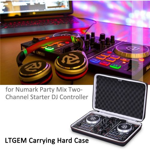  [아마존베스트]LTGEM EVA Hard Case for Numark Party Mix | Starter DJ Controller - Travel Protective Carrying Storage Bag