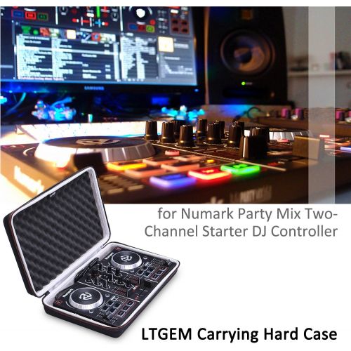  [아마존베스트]LTGEM EVA Hard Case for Numark Party Mix | Starter DJ Controller - Travel Protective Carrying Storage Bag