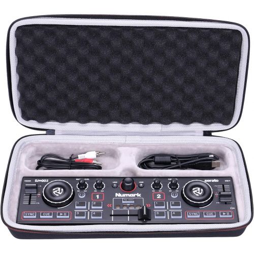  [아마존베스트]LTGEM EVA Hard Case for Numark DJ2GO2 | Pocket DJ Controller - Travel Protective Carrying Storage Bag