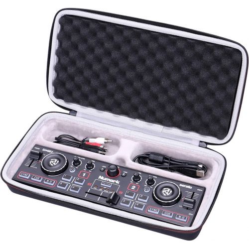  [아마존베스트]LTGEM EVA Hard Case for Numark DJ2GO2 | Pocket DJ Controller - Travel Protective Carrying Storage Bag