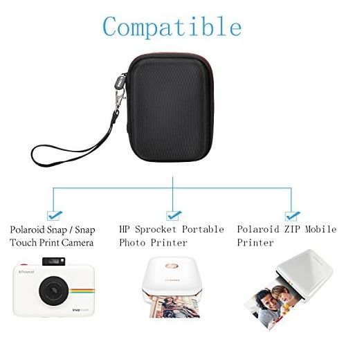  [아마존베스트]LTGEM EVA Hard Case Travel Carrying Storage Bag for Polaroid Snap & Polaroid Snap Touch Instant Print Digital Camera