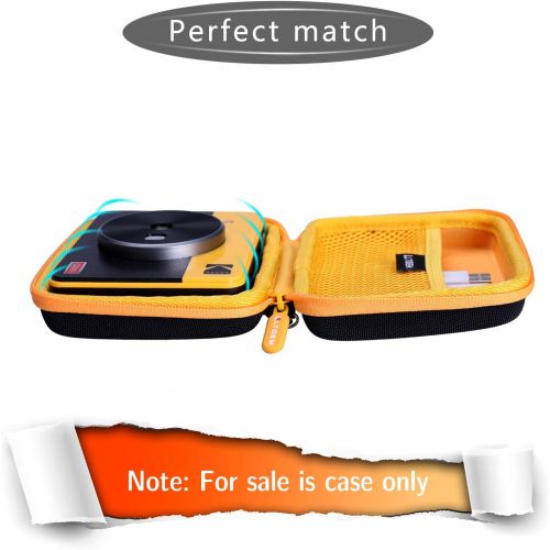  LTGEM EVA Hard Case for Kodak Mini Shot 3 Retro/Mini 3 Square 3x3 Retro/Mini Shot 3 Square Instant Camera & Photo Printer ? Yellow