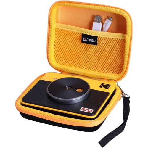  LTGEM EVA Hard Case for Kodak Mini Shot 3 Retro/Mini 3 Square 3x3 Retro/Mini Shot 3 Square Instant Camera & Photo Printer ? Yellow