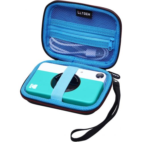  LTGEM Hard Case for Kodak PRINTOMATIC or Kodak Smile Digital Instant Print Camera - Blue