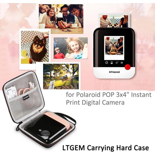  LTGEM EVA Hard Case for Polaroid POP 3x4 Instant Print Digital Camera - Travel Protective Carrying Storage Bag