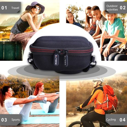  LTGEM EVA Hard Case for Fuji Instax Mini 8 / Mini 9 / Mini 10 / Mini 11 Instant Camera - Travel Protective Carrying Storage Bag