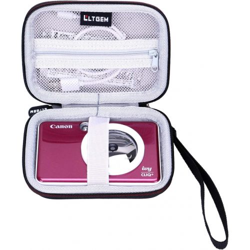  LTGEM EVA Hard Case for Canon Ivy CLIQ 2 / CLIQ+ / CLIQ+ 2 Instant Camera Printer - Travel Protective Carrying Storage Bag