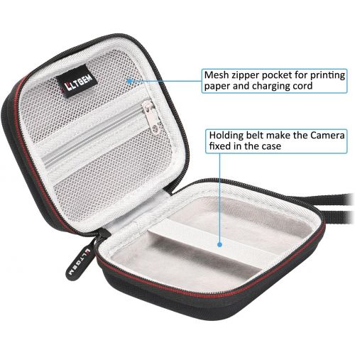  LTGEM EVA Hard Case for Canon Ivy CLIQ 2 / CLIQ+ / CLIQ+ 2 Instant Camera Printer - Travel Protective Carrying Storage Bag