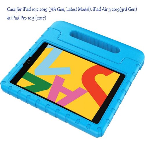  [아마존베스트]LTROP New iPad 8th Generation Case, iPad 10.2 Case, iPad 7th Generation Case for Kids, iPad 10.2 2020 Kids Case Shockproof Light Weight Handle Stand Case for iPad 8th/ 7th Gen 10.2