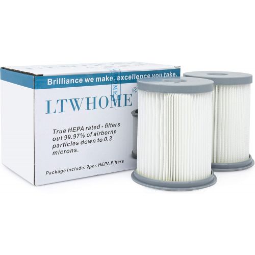  LTWHOME Replacement HEPA Filter 59157055 Fit for Hoover Elite Rewind Upright Vacuum Cleaners, Compares to U5507900, U5507950, U5509900 (Pack of 2)