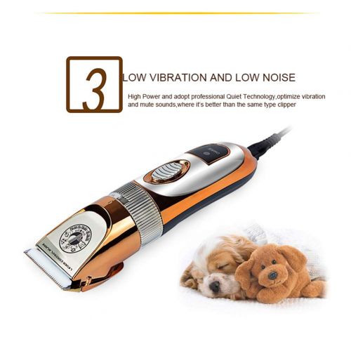  LUBANC Hair Clipper Professional Pet Clipper Scissors Cattle Rabbits Dog Trimmer High Power Cat Grooming Electric Hair Trimmer Cutting Machine