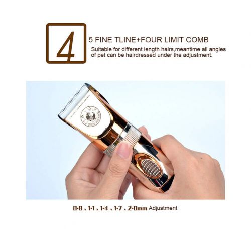  LUBANC Hair Clipper Professional Pet Clipper Scissors Cattle Rabbits Dog Trimmer High Power Cat Grooming Electric Hair Trimmer Cutting Machine