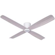 LUCCI AIR Fraser Deckenventilator, Metall, 35 W, Weiss, 132 cm Durchmesser