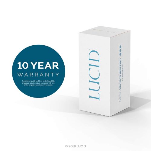  LUCID 5 Inch Gel Memory Foam Mattress - Dual-Layered - CertiPUR-US Certified - Firm Feel - Twin XL Size