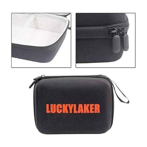  LUCKY Hard Travel Case for LUCKY/LUCKYLAKER Handheld Fish Finder Boat Sonar Fishing Finders Transducer Kayak Fish Finder Waterproof for Ice Fishing