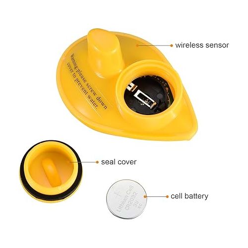  LUCKY Portable Wireless Fish Finder,Castable Kayak Fish Depth Finder,Handheld Smart Sonar Fishing Gear for Kayak Fishing