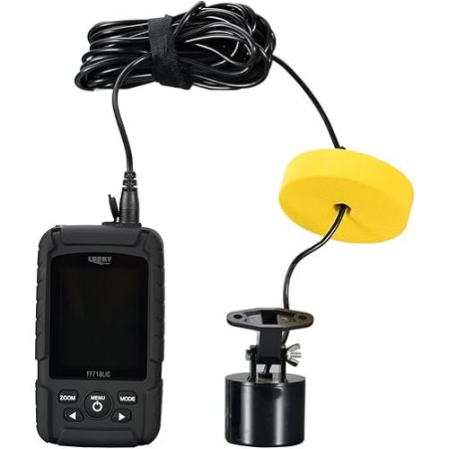  LUCKY Portable Fish Finder with Dual Sonar Frequency for Ice fishing Kayak fishing