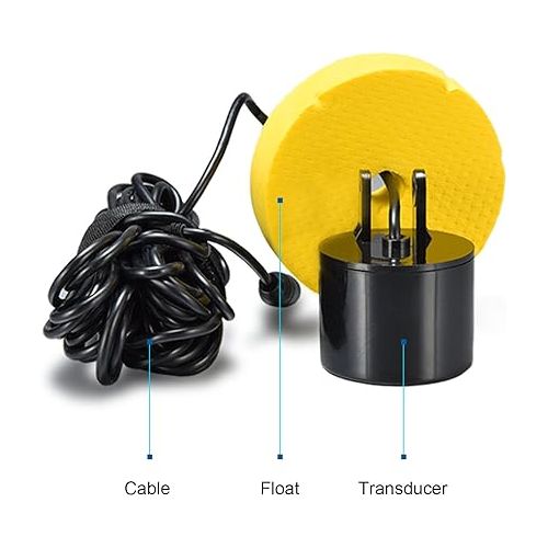  LUCKY Portable Fish Finder with Dual Sonar Frequency for Ice fishing Kayak fishing