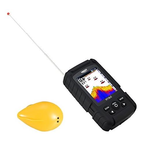  [아마존베스트]LUCKY Fishfinder Wireless Portable Fish Finder 45 m/147 Feet Sonar Deep Fish Finder Ocean River Sea Colour Fish Finder