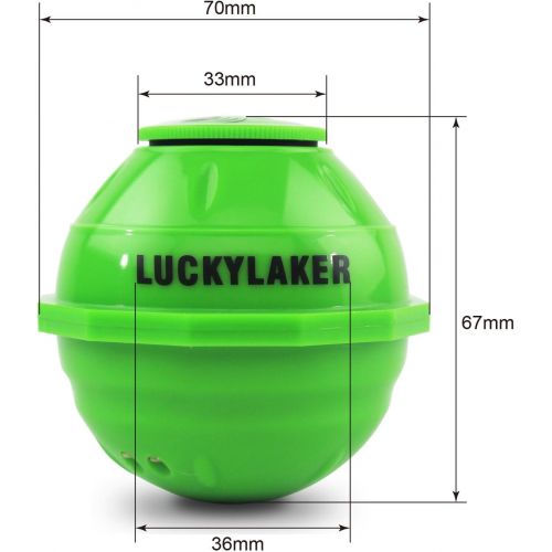  [아마존베스트]LUCKY Fish Finder Intelligence Sonar WiFi Sea Fish Detection Finder Fishing Sonar Android iOS