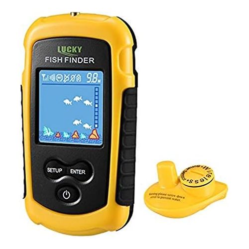  LUCKY Lucky Portable Wireless Fish Finder for Shore Fishing for Beginners