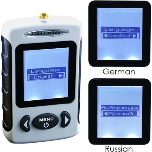  Lucky FFW-718 Wireless Portable Sonar Fish Finder with Dot Matrix 40m Range