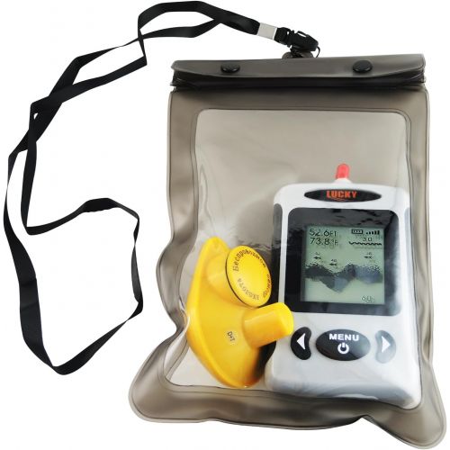  Lucky FFW-718 Wireless Portable Sonar Fish Finder with Dot Matrix 40m Range