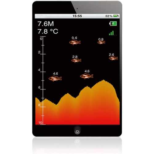  Lucky Smart Fish Finder  Portable Wi-Fi Fish Finder for Recreational Fishing from Dock, Shore or Bank