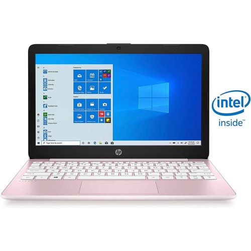 에이치피 LUIBOR 2020 HP Stream 11.6 inch Laptop Computer Intel Celeron N4020 Upto 2.8 GHz, 4GB RAM, 32GB eMMC Storage, Windows 10 Home, 13Hr Battery Life, Office 365 1Year, (Rose Pink)