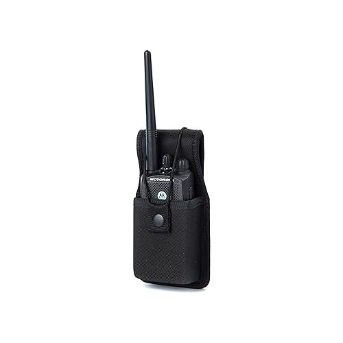  LUITON Universal Radio Case Two Way Radio Holder Universal Pouch for Walkie Talkies Nylon Holster Accessories for MOTOROLA MT500, MT1000, MTS2000 and Similar Models (1 PACK)