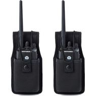 LUITON Universal Radio Case Two Way Radio Holder Universal Pouch for Walkie Talkies Nylon Holster Accessories for MOTOROLA MT500, MT1000, MTS2000 and Similar Models (2 PACK)