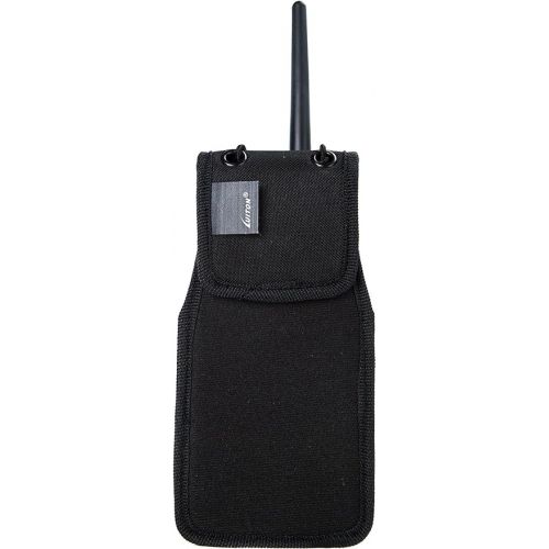  LUITON Universal Radio Case Two Way Radio Holder Universal Pouch for Walkie Talkies Nylon Holster Accessories for MOTOROLA MT500, MT1000, MTS2000 and Similar Models(4pack)