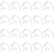 20-Pack Replacement Acoustic Coil Tube Walkie Talkie Earpieces for Baofeng Motorola Kenwood Retevis Midland Two Way Radios Headset Secret Spy Game Earpiece