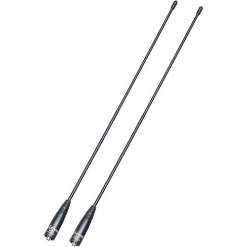  [아마존베스트]Antenna NA-771 15.6-Inch Whip Dual Band UV VHF/UHF 144/430Mhz Antennas SMA-F for Kenwood TYT BAOFENG UV-82 UV-B5 GT-3 BF-F8HP UV-5RA UV-5RE UV-5R by LUITON (2 Pack)