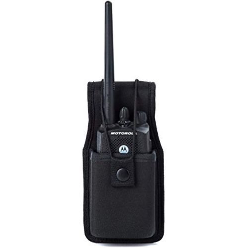  [아마존베스트]LUITON Universal Radio Case Two Way Radio Holder Universal Pouch for Walkie Talkies Nylon Holster Accessories for Motorola MT500, MT1000, MTS2000 and Similar Models by Luiton(1 Pack)