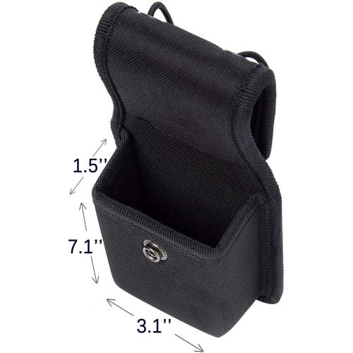  [아마존베스트]LUITON Universal Radio Case Two Way Radio Holder Universal Pouch for Walkie Talkies Nylon Holster Accessories for Motorola MT500, MT1000, MTS2000 and Similar Models by Luiton(1 Pack)