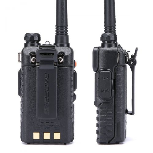  Walkie Talkies 2 Way Radio BaoFeng Radio Series UV-5RH High Power 8 Watt Dual Band Two Way Radio for Hiking Camping Trolling (Newer Version of Baofeng UV-5R) By LUITON