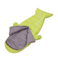 LULIN Sleeping Bags 3-4 Seasons Warm Weather and Winter, Lightweight, Waterproof - Cute Fishtail Shape - Excellent Camping Gear, Travel and Indoor Outdoor Activities