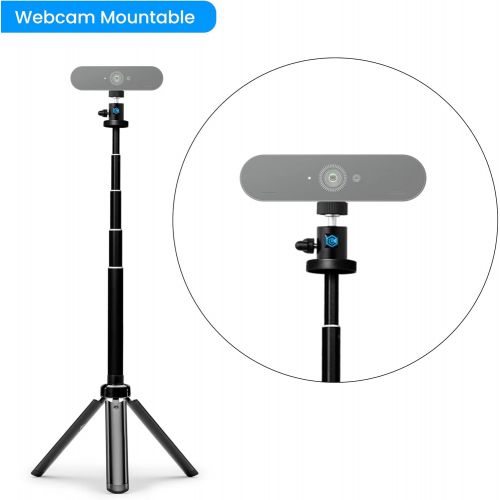  Lume Cube 30 Adjustable Webcam Stand Webcam Stand Desktop Tripod Foldable and Collapsible Stand for Lights & Webcams Logitech C925e, C922x, C930e, C922, C930, C920, C615