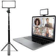 Lume Cube Broadcast Lighting Kit Zoom Lighting, Webcam Light for Computer Video Conference Lighting Kit for Laptop with Adjustable Brightness & Color Temperature, Tripod & Suction