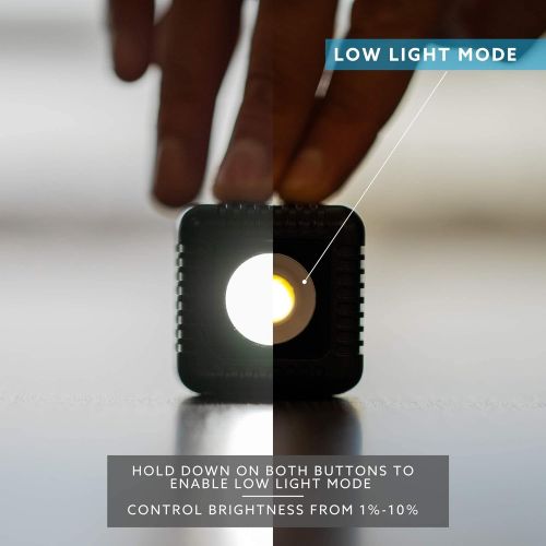  Lume Cube 2.0 Portable Lighting Kit 6-Piece LED Lighting Kit with Diffusion and Gels Adjustable Brightness, Waterproof, Indoor Studio & Outdoor Use, for Photo and Video