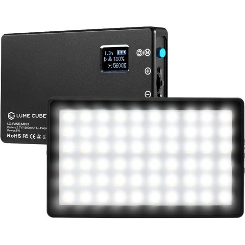  [아마존베스트]Lume Cube Panel Mini | Bicolor Continuous LED Video Light | Made for Content Creators | Photo and Video Lighting | Fits Sony, Nikon, Canon, Fuji, Panasonic