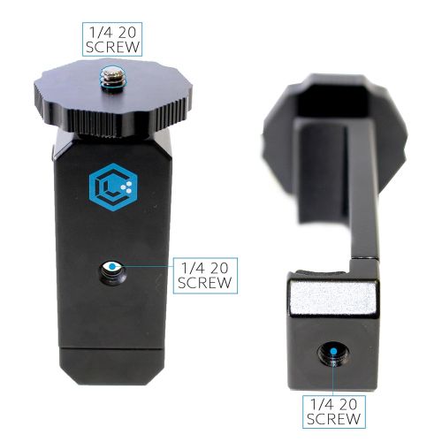  LUME CUBE Lume Cube - Smartphone Video Mount for iPhone and Android Devices (Includes Grip, Ball Head 14-20, and Smartphone Clip)